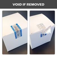 Étiquettes inviolables de sécurité, autocollants VOID personnalisés, adhésifs, imperméables, anti-effraction pour boîtes d'emballage