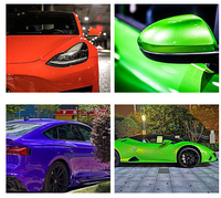 Bébé FOREST — peinture fluorescente bleue violette pour carrosserie de voiture, excellente qualité