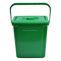 HANGSHUA 10L Compost Seau Épluchures de Légumes Poubelle Comptoir Conteneur de Déchets Alimentaires Avec LidKitchen Cuisine