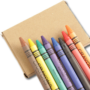 <span class=keywords><strong>Ensemble</strong></span> de crayons non effaçables 4-6-8 couleurs pour l'art des enfants à l'école, coffret de dessin dans une boîte en papier kraft vierge - Product Image 3