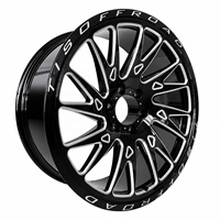 Rines Monobloque Forjados Medida para Porsche 718 Cayman 19, 20", Diseño Ligero, 12, 000T Forjados T6061-T6, Rines Rendimiento