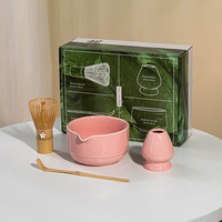 Ensemble de fouets à thé, style dynastie Song japonaise, outil de préparation du matcha, bol à thé en porcelaine, écologique, pour usage en café, cérémonie du thé