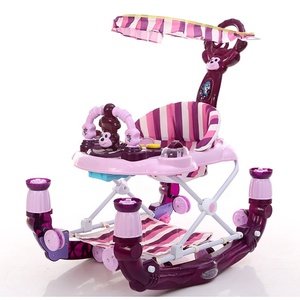 Trotteur bon marché de haute qualité avec pare-soleil pour le cadre en plastique d'été chaud siège-auto pour bébé - Product Image 2