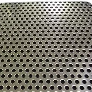Alluminio/acciaio inossidabile 304 316 Micron foro perforato pannelli di maglia metallica/esagonale rotondo decorativo forato lamiera