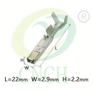 على استعداد للسفينة في الأسهم إيفاد سريع PU465-02127 الإناث 2 دبوس فوهة التوصيل للماء السيارات موصل سالب 936139-1 - Product Image 4
