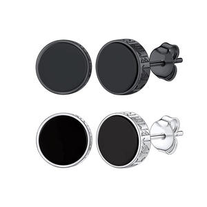 Boucles <span class=keywords><strong>d</strong></span>'oreilles hommes <span class=keywords><strong>Viking</strong></span> rune personnalité style anneau en acier inoxydable étanche boucles <span class=keywords><strong>d</strong></span>'oreilles pour hommes boucles <span class=keywords><strong>d</strong></span>'oreilles huile noire pour hommes - Product Image 6