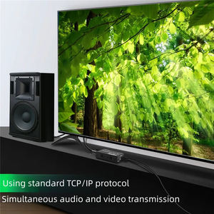 4K 100M HD MI Extender <span class=keywords><strong>Video</strong></span>-Sender-Empfänger Netzwerkkabel RJ45 HD-MI Extender für Kamera Laptop PC zu TV-Monitor - Product Image 3