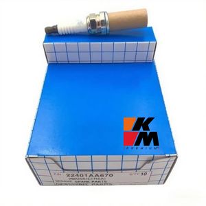 KM PREMIUM otomobil parçaları iridyum platin buji 22401-AA670 SILFR6A Subaru için Fit - Product Image 1