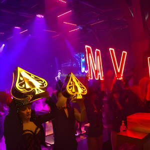 Tùy chỉnh dẫn ánh sáng Hộp Thanh nhà máy: Hiện đại nhựa <span class=keywords><strong>LED</strong></span> marquee, bên dấu hiệu kỹ thuật số, chai trình bày - Product Image 4