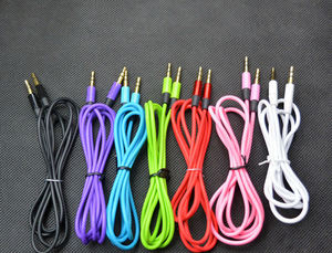 1.2m de longueur plaqué or connecteur tête métallique coloré Aux câble de <span class=keywords><strong>voiture</strong></span> 3.5mm Jack Aux 3 pôles Audio câble <span class=keywords><strong>auxiliaire</strong></span> - Product Image 6