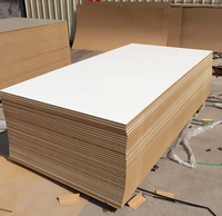 Usine LinYi panneau MDF face à la mélamine E1/E2/E0 Standard fibre de bois mélamine papier abordable