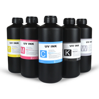 Encre UV LED de qualité supérieure pour têtes d'impression Epson I3200 I1600 XP600 L1800 L800 DX5, encre UV curable