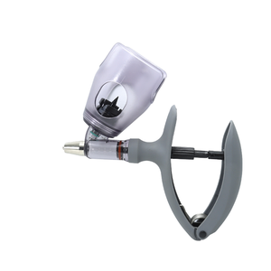 เครื่องฉีดยาสัตว์อัตโนมัติแบบใช้ซ้ำได้ ขนาด 2 มล. 5 มล. ยอดนิยมประจำปี 2024 ทำจากพลาสติก อุปกรณ์การแพทย์สำหรับสัตว์ - Product Image 2