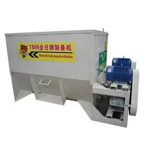 Animal feed mixer Crushing and mixing feed TMR mixers Suitable for farms and farmersAnimal feed processing machine