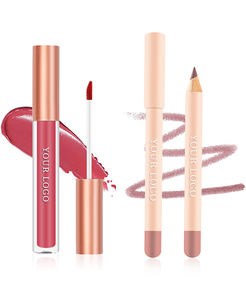 ชุดลิปไลเนอร์แบบ<span class=keywords><strong>2</strong></span>อิน1สำหรับริมฝีปากและลิปสติกน้ำเนื้อด้านกันน้ำชุดลิปไลเนอร์ติดทนนาน - Product Image 4