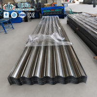 Tôles ondulées prélaquées galvanisées entièrement trempées, très demandées en usine, pour la construction de toitures en fer ondulé