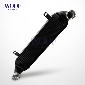 <span class=keywords><strong>Intercooler</strong></span> de performance JT-PC107 pour <span class=keywords><strong>BMW</strong></span> <span class=keywords><strong>E46</strong></span> 318d 320d 330d 2003, kit de mise à niveau FMIC en aluminium à montage direct - Product Image 3