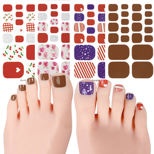 Autocollants pour ongles en métal 3D Zhengxiang, nouveau design, couleurs CMYK, <span class=keywords><strong>vernis</strong></span> UV, découpe à la presse, 22 bandes - Product Image 6