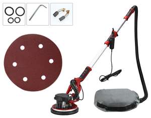 Lijadora de pared eléctrica sin escobillas de mano de alta potencia, lijadora de paneles de yeso de techo <span class=keywords><strong>para</strong></span> pulir y pulir - Product Image 4