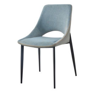 <span class=keywords><strong>Chaise</strong></span> de maquillage/<span class=keywords><strong>chaise</strong></span> de salle à manger de style <span class=keywords><strong>scandinave</strong></span>, luxe léger, minimaliste, technologie, <span class=keywords><strong>tissu</strong></span>, cadre en métal, avec pieds en acier carbone - Product Image 3