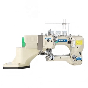 Máquina de Coser Interlock JOCKY JK740DD-01-SUT de 4 Agujas y 6 Hilos con Alimentación Directa por Brazo (Motor Paso a Paso, Cuchilla Única) - Product Image 1