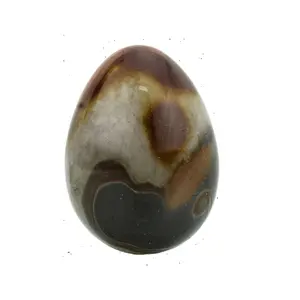 Natural jasper freeform Chocolate standing Rock Gemstone cura de forma livre de cristal de Pedra Polida Pedra Palma