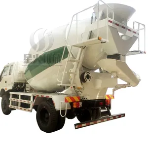 Betoniera camion camion prezzo 4 m3 mixer serbatoio 4*2 5 m3 cemento camion betoniera camion con tamburo