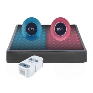 Vua Kích thước kiểm soát nhiệt độ kép sưởi ấm và làm mát Nệm Pad bìa cho giấc ngủ thiếu thốn và rối loạn giấc ngủ - Product Image 2