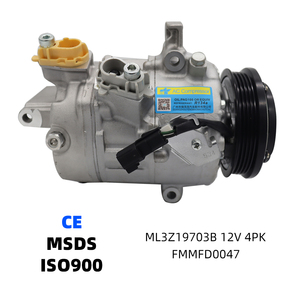 Compresor de aire acondicionado automático ML3Z19703B,ML3Z19703G,447250-6180 para Ford F150 Pickup 3.5 2021 - Product Image 1