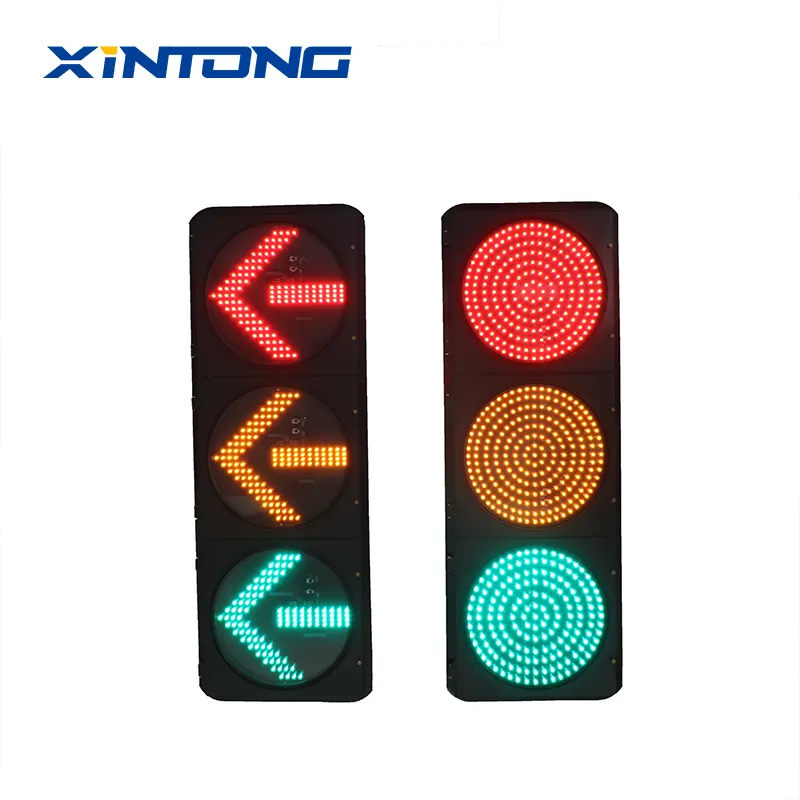 XINTONG New Design Solar Powered Traffic Light Signs Led Arrow Signal High Quality