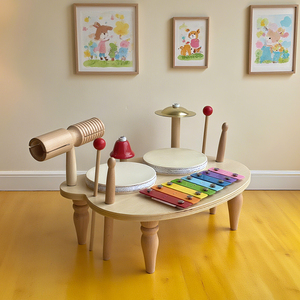 Instrumento de Percusión de Madera para Niños, Teclado de 6 Piezas y 8 Escalas, Juguete Educativo, Regalo Perfecto para Niños y Niñas, Shine Pep - Product Image 4