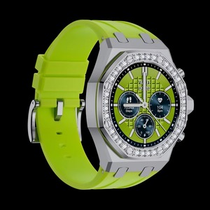 Montre connectée Android Wear Ruidun avec écran OLED en acier, 44-49 mm, écran tactile complet, étanche IP68, appel par cadran, rappel de sédentarité, sport - Product Image 4
