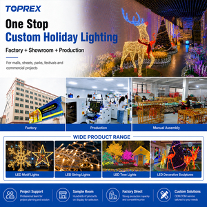 Escultura Luminosa Gigante Comercial TOPREX con Motivo de Dominó, Guirnalda de PVC Resistente, Decoración de Azulejos de Dominó con Luces LED para Exteriores - Product Image 6