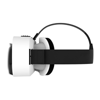 Casque de réalité virtuelle Zooming VR SHINECON G05A 3D, compatible avec les smartphones Android et iOS de 4,7 à 6,0 pouces, en matériau ABS+PC