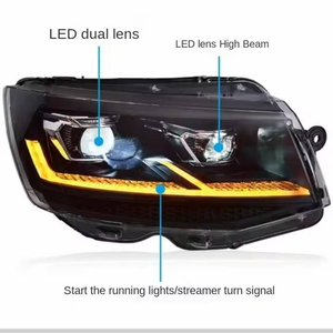 AURON VW Multivan 2015-2020 Faro Delantero LED de Luz Baja para Retrofit/Actualización, Alto Lumen 6000 lm 6000K 12V 36W, Nuevo Faro Delantero - Product Image 5