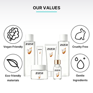 Custom Logo Natural Moisturizing & Whitening Rice <b>Serum</b> & <b>Face</b> Cream Set with Kojic Acid & Ginseng for All Skin Types for Women - Product Image 3