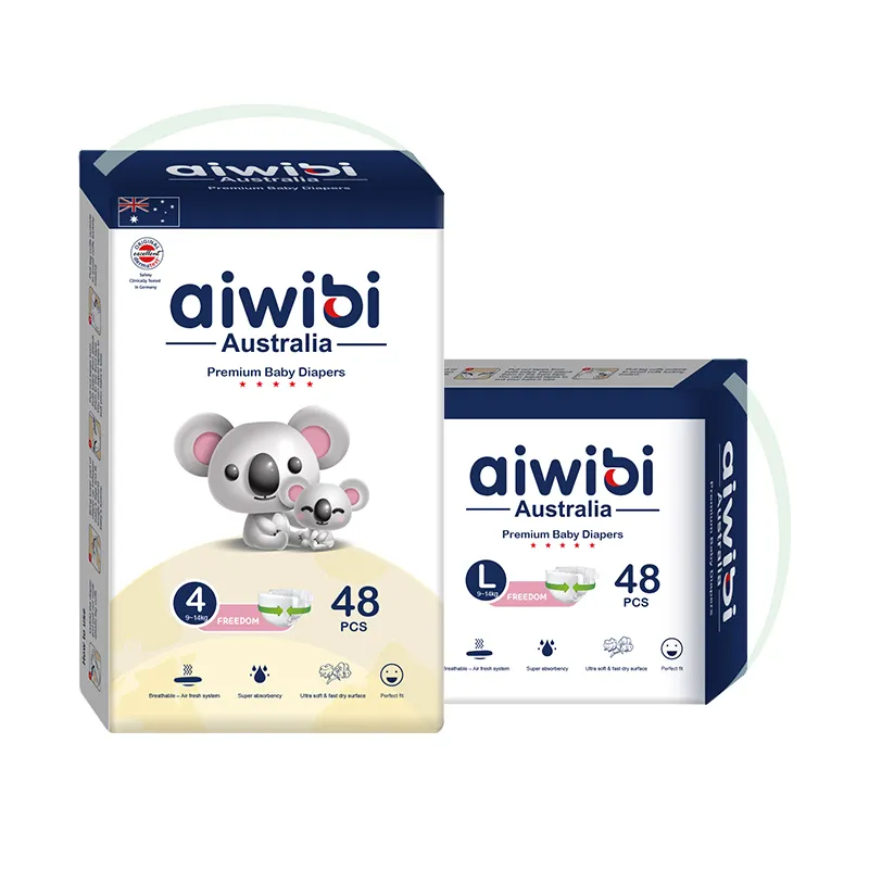 China manufacture Global Agents Needed AIWIBI baby diapers nappies wholesale Diapers In Bales