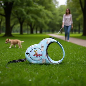 Guinzaglio Retrattile per Animali Domestici con Design a Cartone Animato, 3 Metri, con Tracolla - Product Image 2