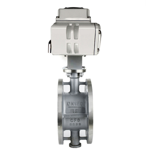 SONGO DN50 2 pulgadas doble falange WCB el sello brida válvula de mariposa eléctrica con motorizado actuador - Product Image 6