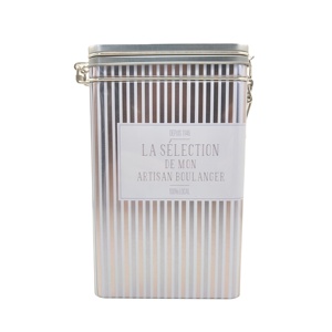 Caja de lata <span class=keywords><strong>rectangular</strong></span> de gran capacidad, lata de metal de grado alimenticio, personalizada, de alta calidad - Product Image 6