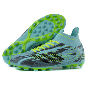 Nouvelles chaussures de football pour hommes et femmes avec crampons longs et crampons fendus, adaptées aux adolescents et offrant une adhérence antidérapante pour l'entraînement. - Product Image 2