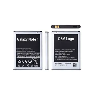 원래 EB615268VU 2500mAh 배터리 삼성 갤럭시 노트 1 GT-N7000 i9220 N7005 i9228 i889 i717 T879 휴대 전화