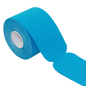 Bande de kinésiologie en coton pré-découpée 5 cm, bande adhésive élastique pour soulager les douleurs musculaires, soutien du genou et du cou, physiothérapie - Product Image 6