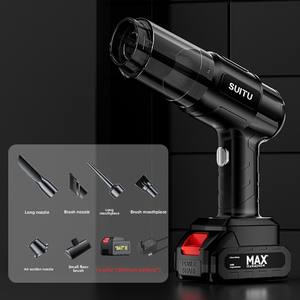 Aspirador de Pó Ultra-Poderoso de Dupla Função para Casa e Carro, Design Portátil com Carregamento Sem Fio, Sucção Forte, Pequeno e Conveniente, 2.5L - Product Image 3