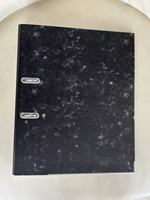 Classeur à levier en marbre personnalisé Daqian, en carton pressé PVC, papier avec reliure à anneaux à 2 trous, produits de classement