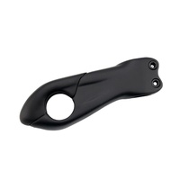 Tige de vélo de route en carbone 31,8 mm, tige courte relevée 10 degrés UD noire 80/90/100/110/120 mm, pièces et accessoires de vélo