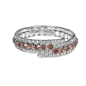Bracelet en cristal européen américain de haute qualité pour femmes Bracelets de mode transfrontaliers All-Match Bangles Ouverture réglable - Product Image 5