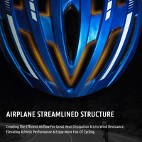 OEM ODM – casque de vélo de route personnalisé avec clignotant, flux d'air, casques de vélo avec visière, casque aérodynamique enduro mountain