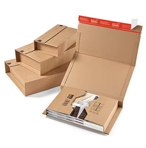 Scatole Postali in Cartone A4 Personalizzate con Chiusura Autosigillante per Libri, Imballaggio per Spedizione Libri - Product Image 2