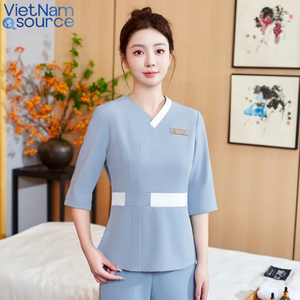 Uniformes élégants pour femmes-Tenue personnalisable pour hôtel, spa et salon-Par VietNam Source Manufactory - Product Image 1